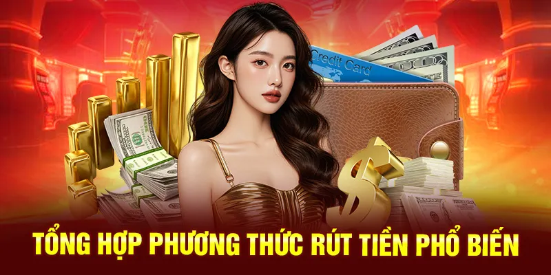 Tổng hợp phương thức rút tiền phổ biến